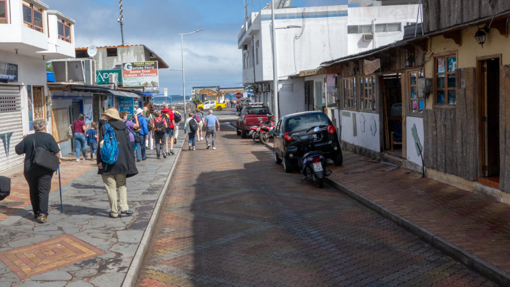 Puerto Ayora on Santa Cruz